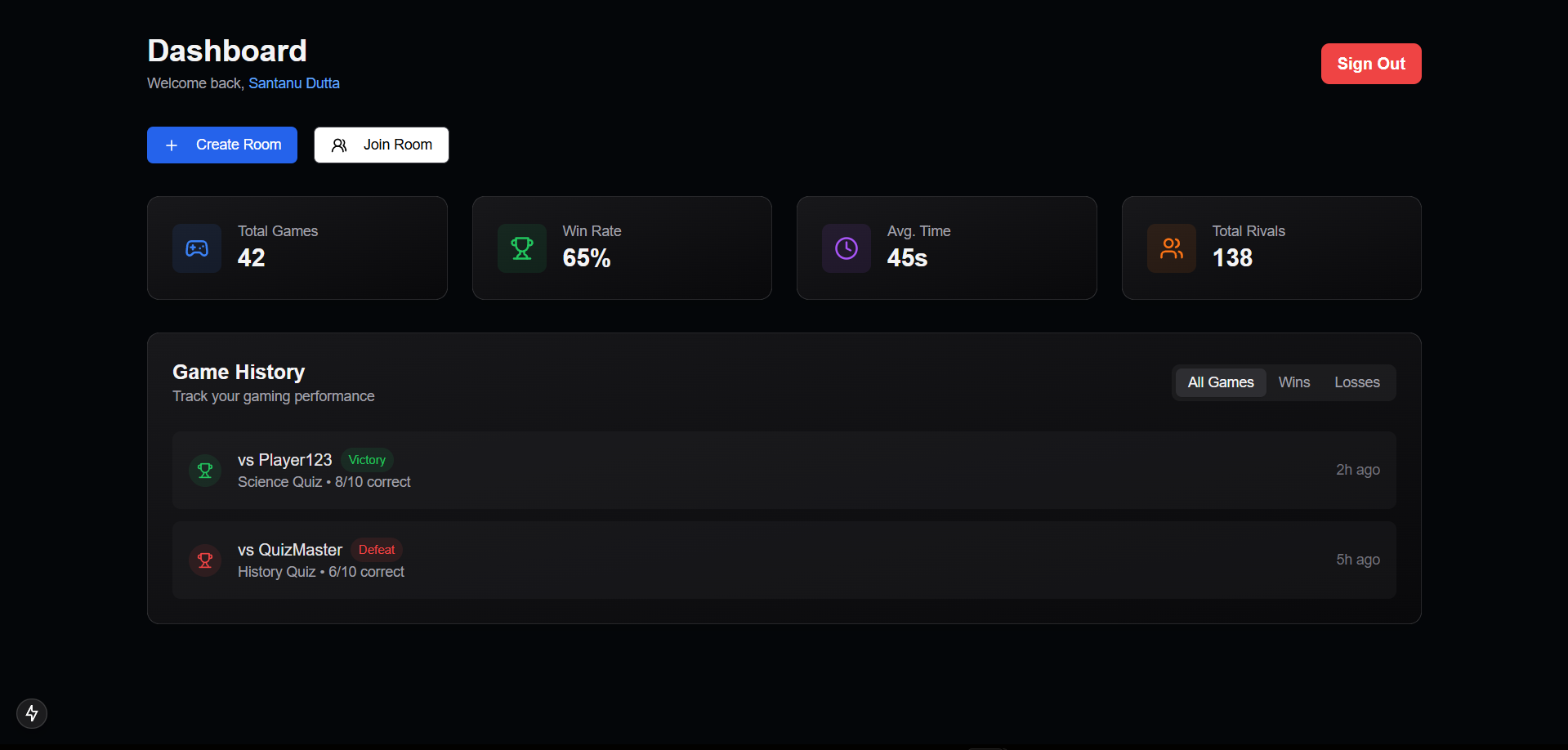 Dashboard Preview